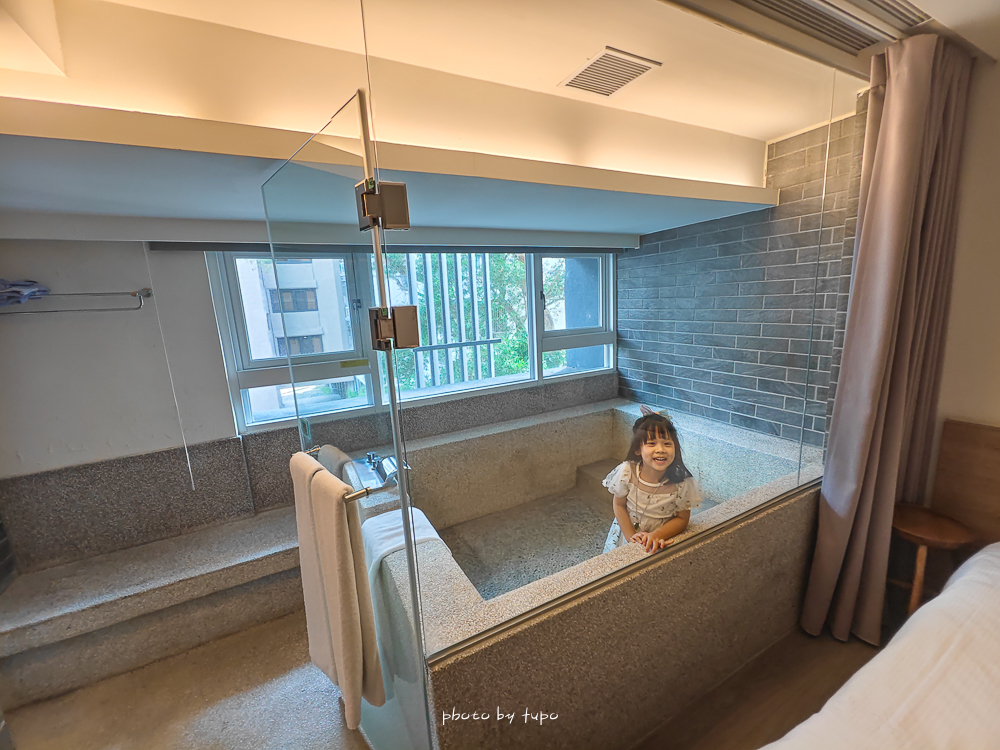 礁溪溫泉飯店推薦｜捷絲旅宜蘭礁溪館，房內超大溫泉池＋免費下午茶點，親子入住超划算