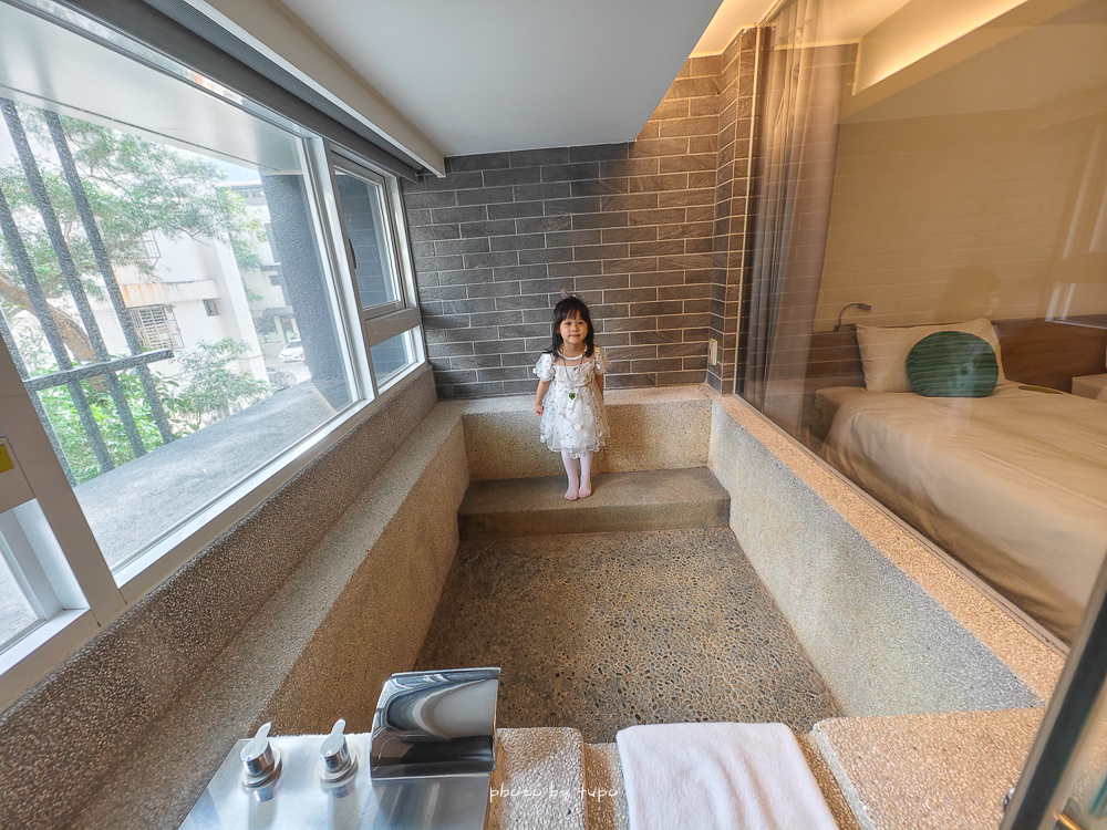 礁溪溫泉飯店推薦｜捷絲旅宜蘭礁溪館，房內超大溫泉池＋免費下午茶點，親子入住超划算