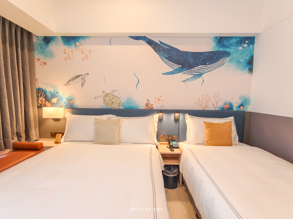 澎湖住宿推薦｜澎湖福容徠旅早餐吃到12:00，馬公新飯店免費宵夜＋迎賓點心，花火節住宿推薦