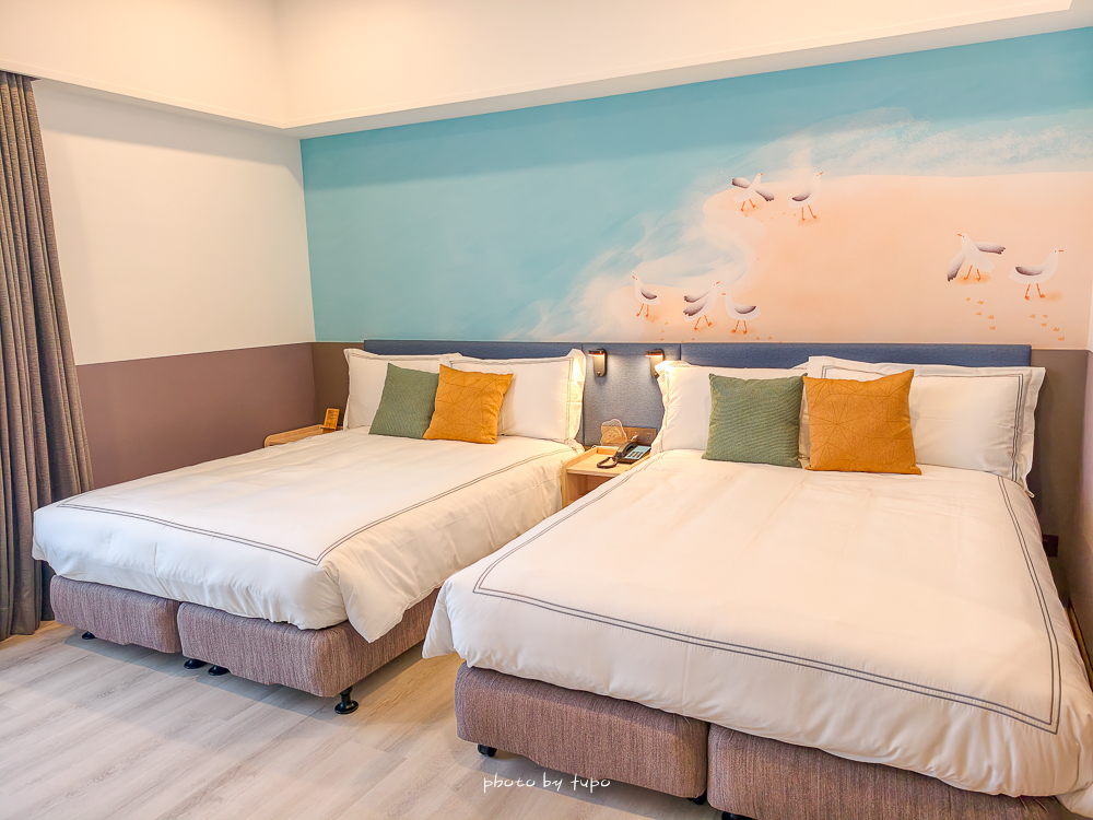 澎湖住宿推薦｜澎湖福容徠旅早餐吃到12:00，馬公新飯店免費宵夜＋迎賓點心，花火節住宿推薦