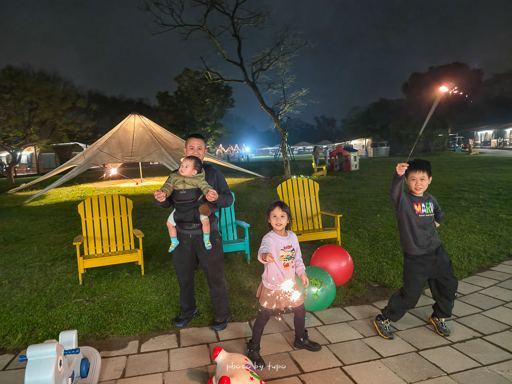 牛仔星村露營攻略｜桃園埔心農場豪華露營，一泊三食＋夜遊體驗＋高爾夫球車玩到滿，大人版蘭城晶英