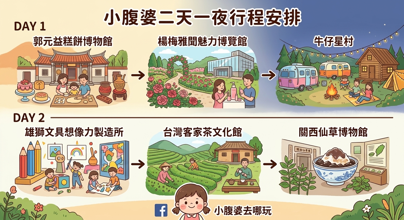 牛仔星村露營攻略｜桃園埔心農場豪華露營，一泊三食＋夜遊體驗＋高爾夫球車玩到滿，大人版蘭城晶英