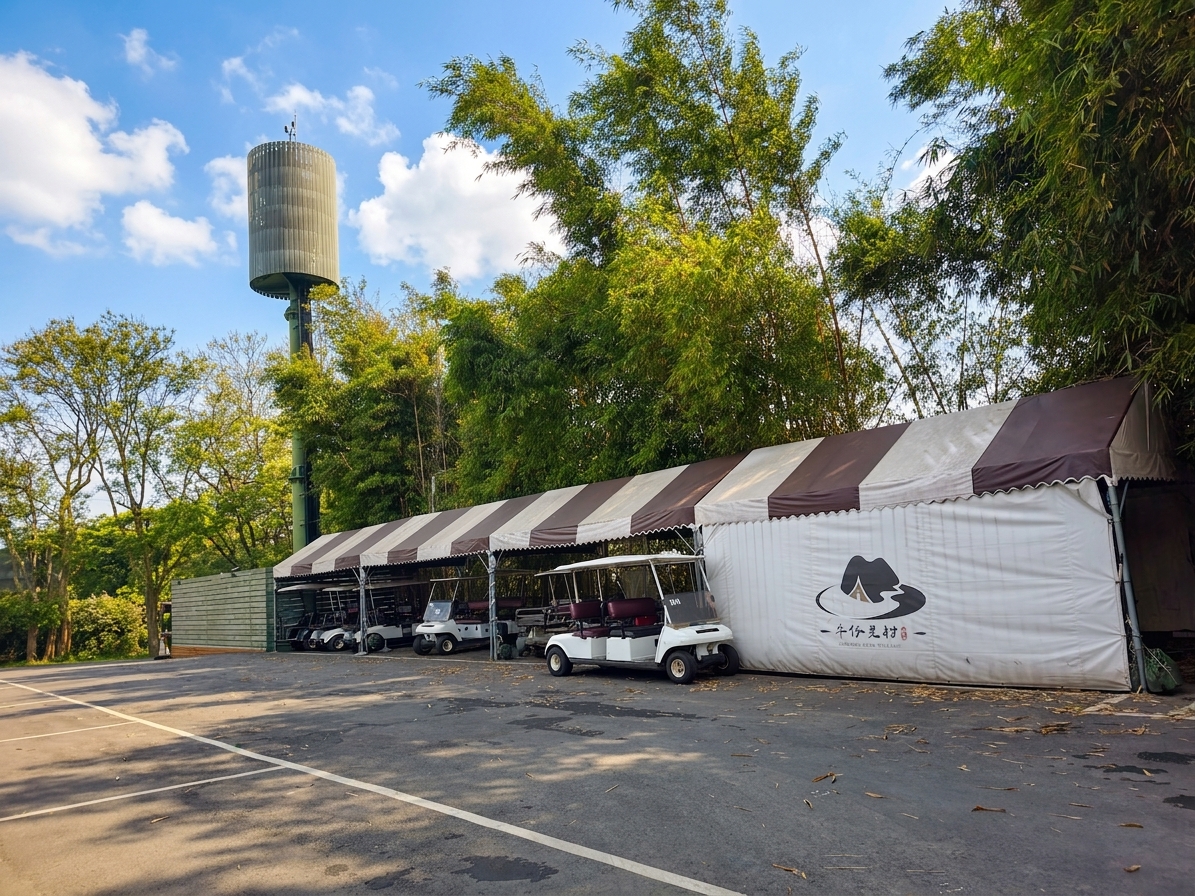 牛仔星村露營攻略｜桃園埔心農場豪華露營，一泊三食＋夜遊體驗＋高爾夫球車玩到滿，大人版蘭城晶英