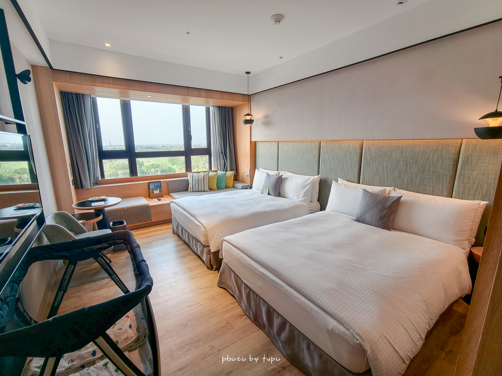 嘉義長榮文苑酒店住宿開箱｜故宮南院親子飯店推薦、泳池設施、餐點平價一次看