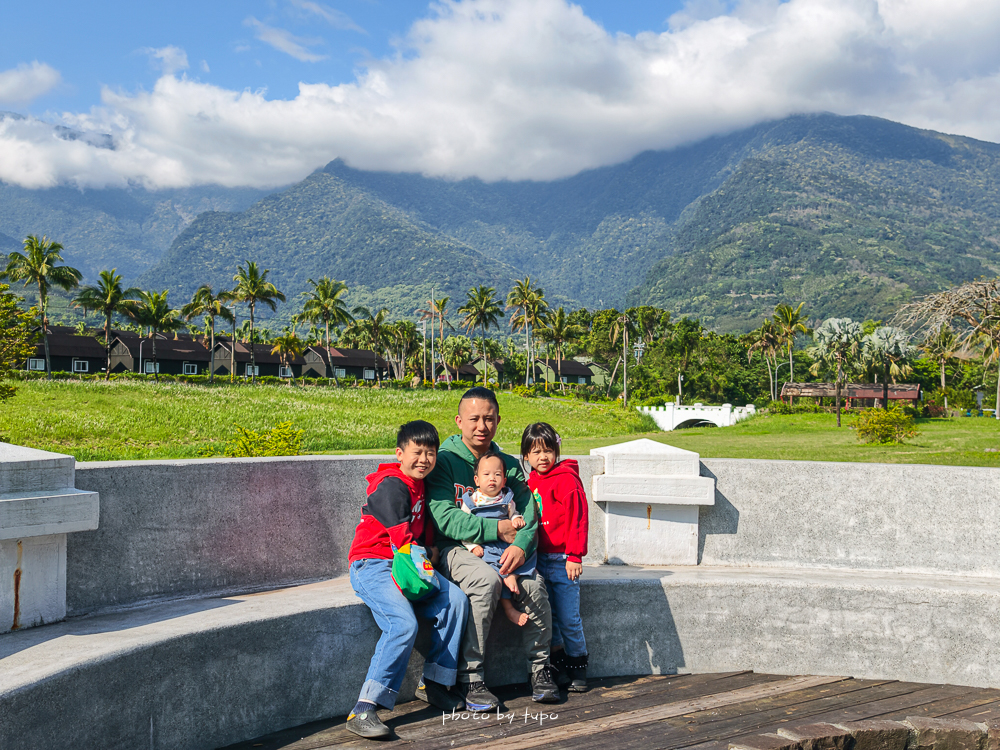 花蓮親子住宿推薦｜兆豐農場-拓村泉旅開箱，動物園區互動、電動車逛園區、溫泉一次玩（最新團購）