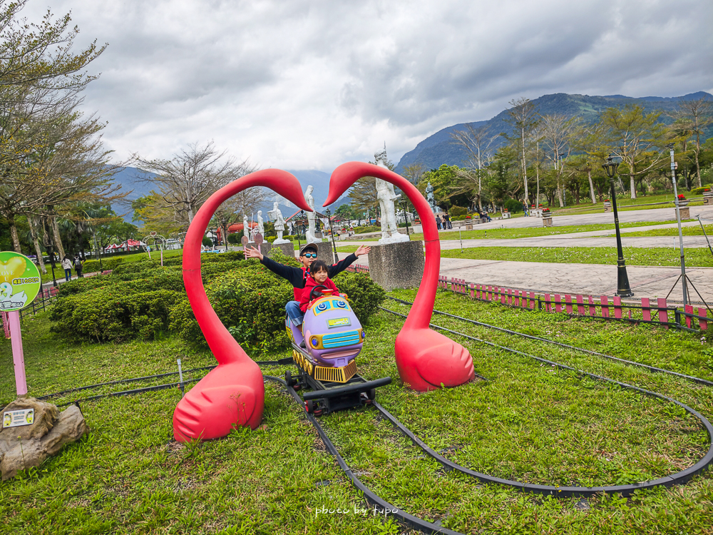 花蓮親子住宿推薦｜兆豐農場-拓村泉旅開箱，動物園區互動、電動車逛園區、溫泉一次玩（最新團購）