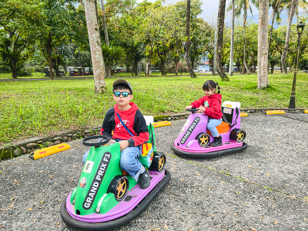 花蓮親子住宿推薦｜兆豐農場-拓村泉旅開箱，動物園區互動、電動車逛園區、溫泉一次玩（最新團購）