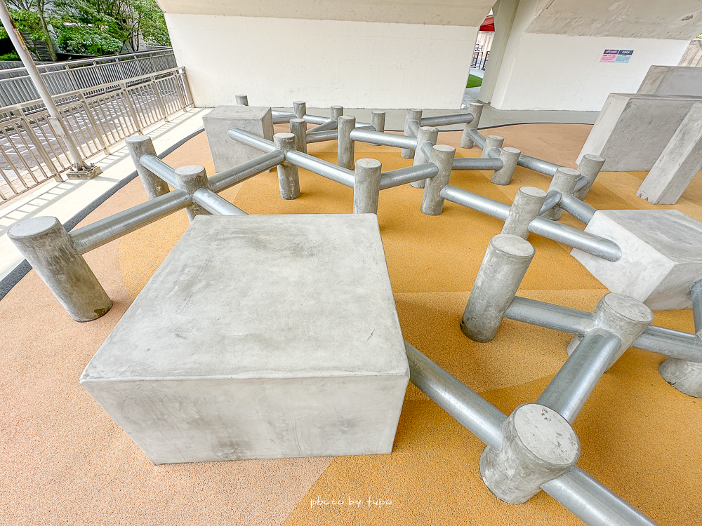 汐止雨天備案景點｜汐止長安橋下公園遊戲區開放！不怕下雨也不怕太陽，七大遊戲區一次玩