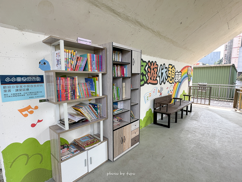 汐止雨天備案景點｜汐止長安橋下公園遊戲區開放！不怕下雨也不怕太陽，七大遊戲區一次玩