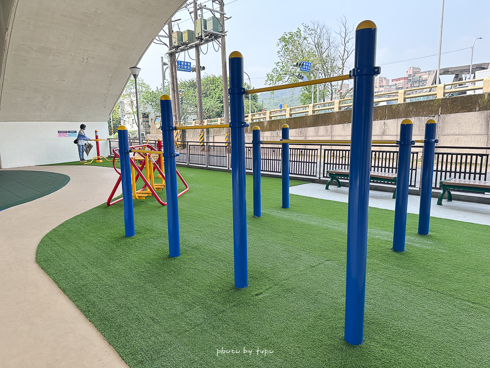 汐止雨天備案景點｜汐止長安橋下公園遊戲區開放！不怕下雨也不怕太陽，七大遊戲區一次玩