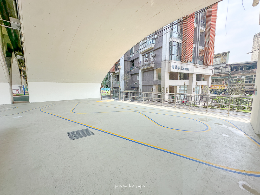 汐止雨天備案景點｜汐止長安橋下公園遊戲區開放！不怕下雨也不怕太陽，七大遊戲區一次玩