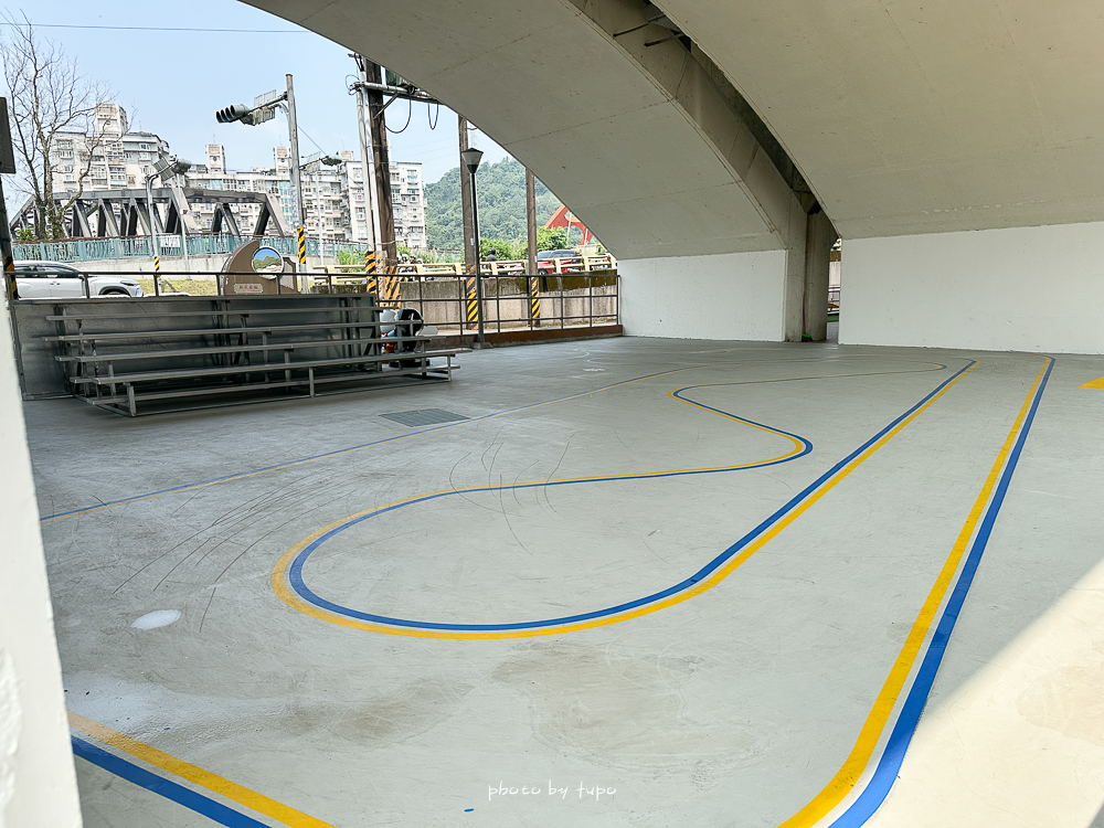汐止雨天備案景點｜汐止長安橋下公園遊戲區開放！不怕下雨也不怕太陽，七大遊戲區一次玩