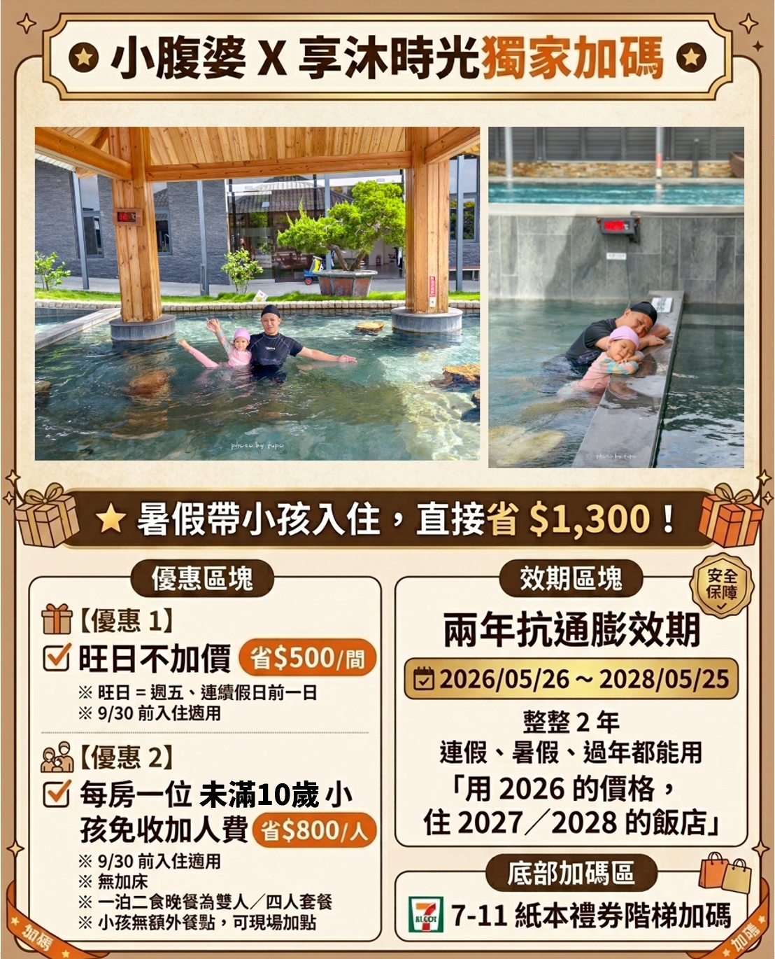 2026苗栗住宿「享沐時光莊園渡假酒店」700坪露天溫泉，每間房都有大浴池，最新早餐晚餐菜色、一泊二食