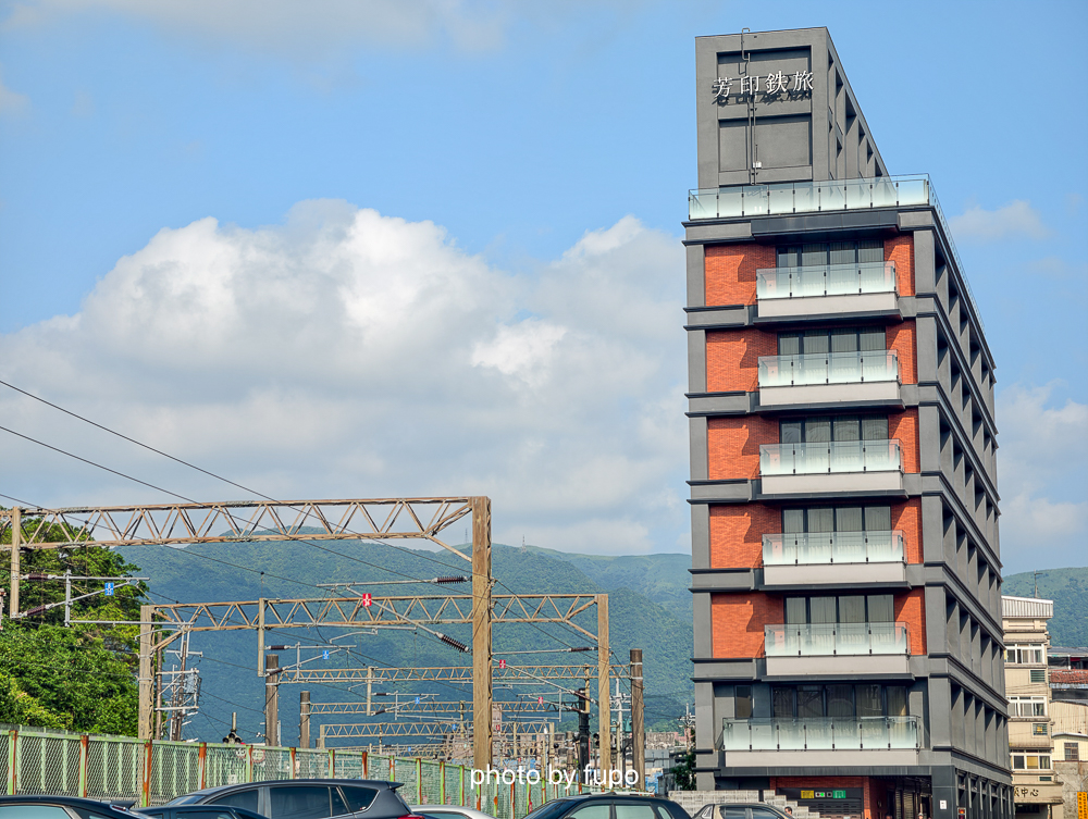 瑞芳住宿推薦2026｜芳印鐵旅Fun inn，最新鐵道主題飯店，房內看火車，走路就到瑞芳火車站，近九份金瓜石猴硐