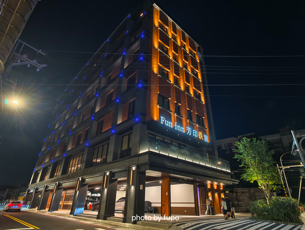 瑞芳住宿推薦2026｜芳印鐵旅Fun inn，最新鐵道主題飯店，房內看火車，走路就到瑞芳火車站，近九份金瓜石猴硐
