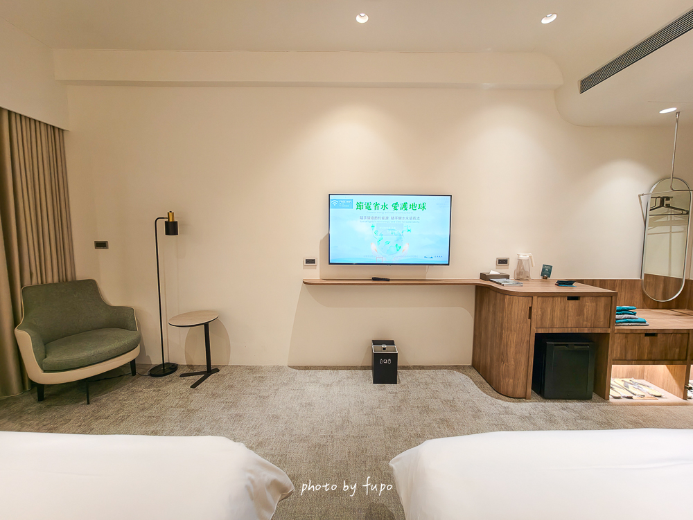 礁溪住宿推薦｜隱藏巷弄裡「冠翔泉旅」開箱，湯圍溝公園旁綠建築溫泉飯店，房間就可以泡湯，早餐可以吃到13:00，不怕曬半露天大眾風呂，優缺點老實說