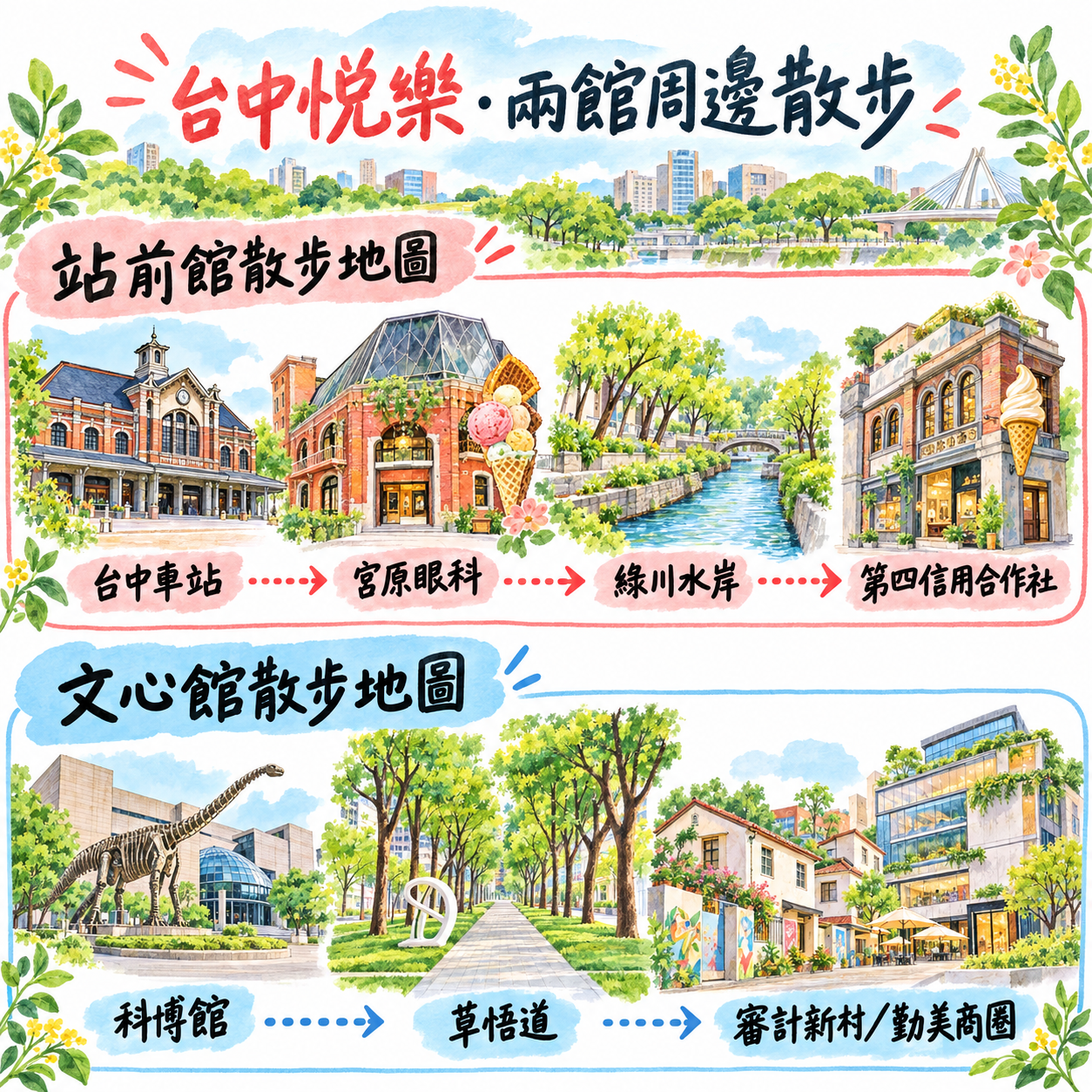 台中悅樂旅店住宿優惠｜站前館、文心館雙館開賣，免費宵夜、迎賓飲品，文心館再送科博館門票！