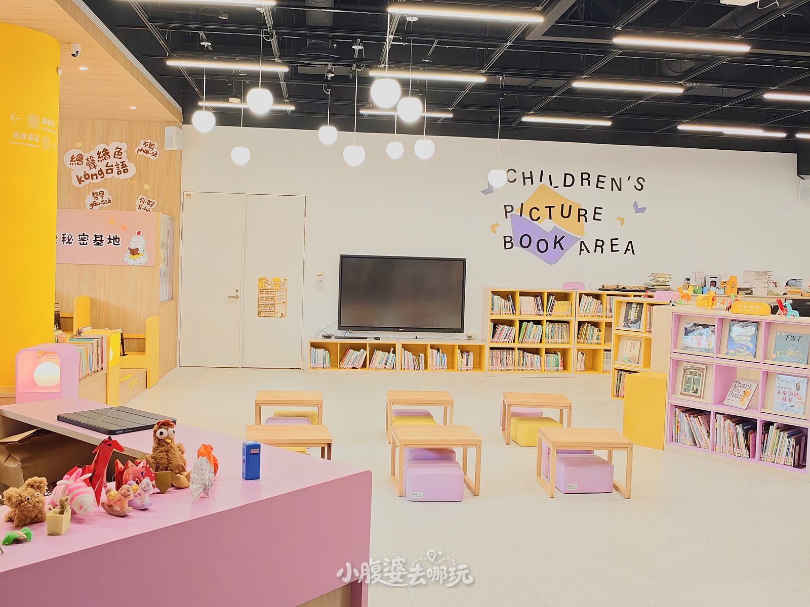 2026台中國美館兒童藝術基地好玩嗎?免門票、預約方式、場次時間,五大洞穴木頭車、塗鴉牆、繪本區一次玩