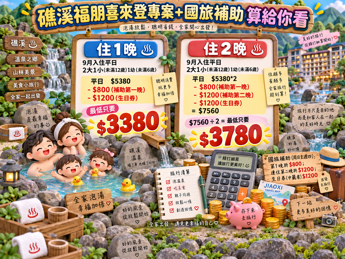 2026 礁溪福朋喜來登住宿推薦｜積木房開箱＋一泊三食，下午茶・宵夜・早餐通通有（怕你餓飯店）